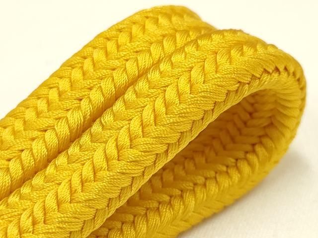 鮮やかさがある 平和屋着物● 上 有職組紐道明 帯締め 冠組 山吹色 宮内庁御用 国立博物館御用 東京芸術大学御用 AABB7013ay