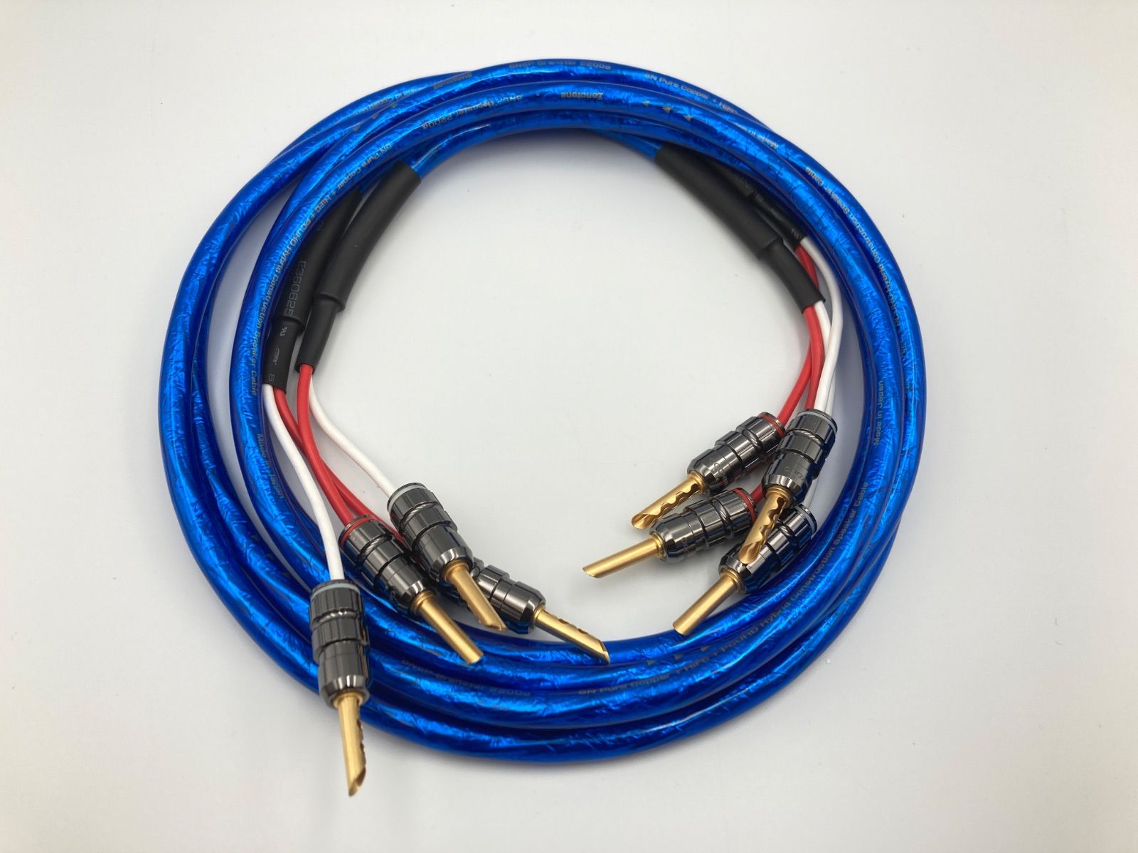 Zonotone 6NSP-Granster 2200α 2m ペア 中古品 ZONOTONE 6NSP-Granster 2200α スピーカーケーブル 約1.3m ペア 中古