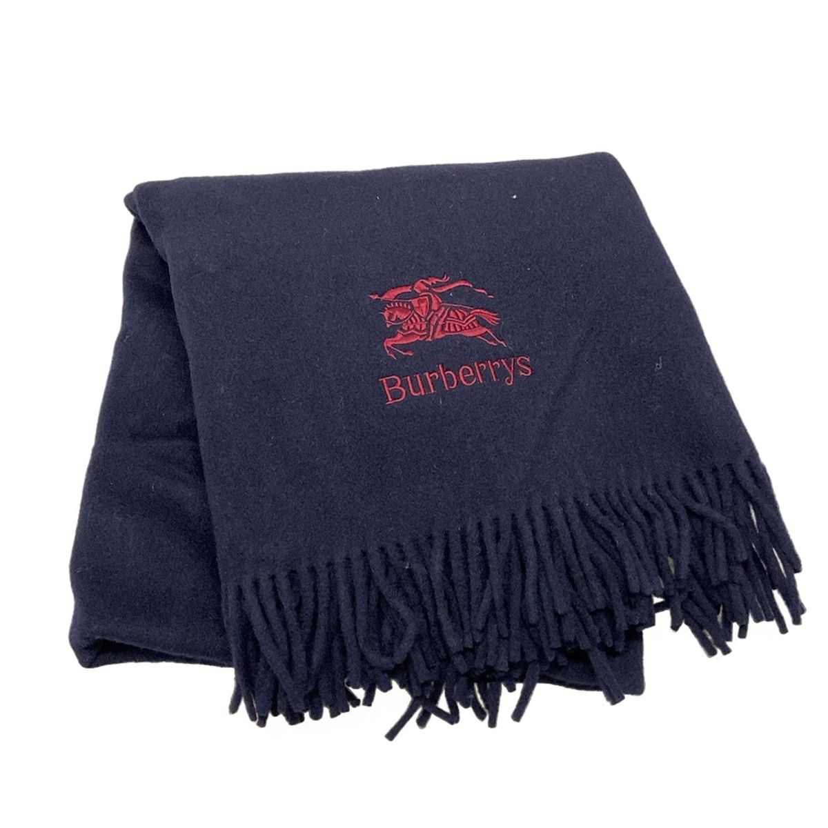 Burberry's(バーバリーズ) ブランケット美品 - ダークネイビー