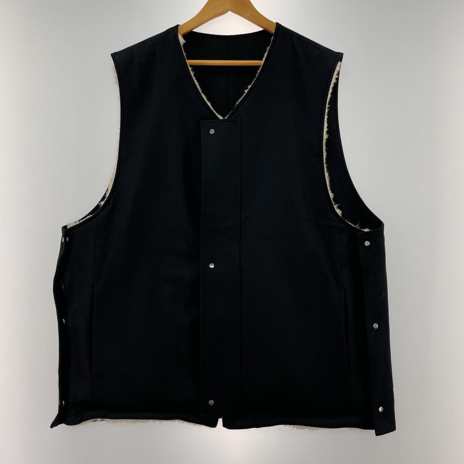 stein WOOL FUR REVERSIBLE VEST トップス stein 23AW WOOL FUR