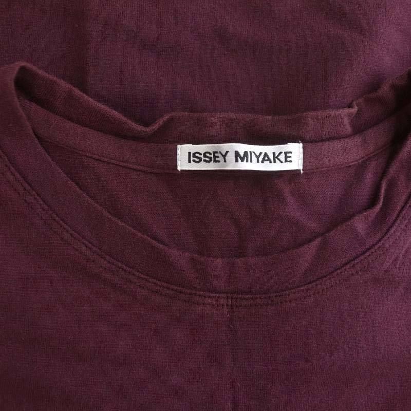 イッセイミヤケ ISSEY MIYAKE ドット装飾カットソー Tシャツ