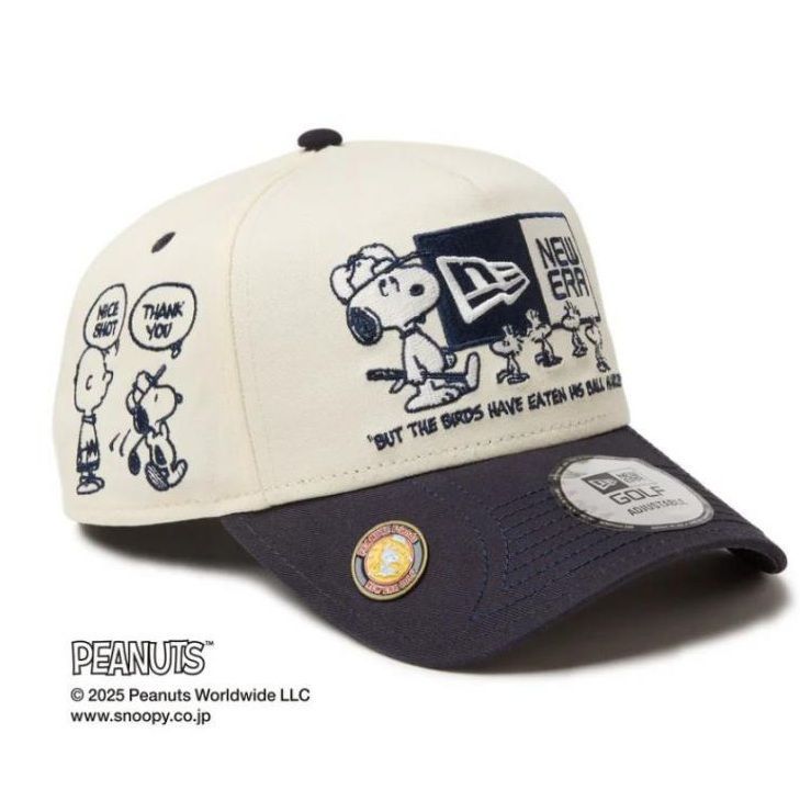 新品】ニューエラ ピーナッツ スヌーピー コラボ 9FORTY A-Frame
