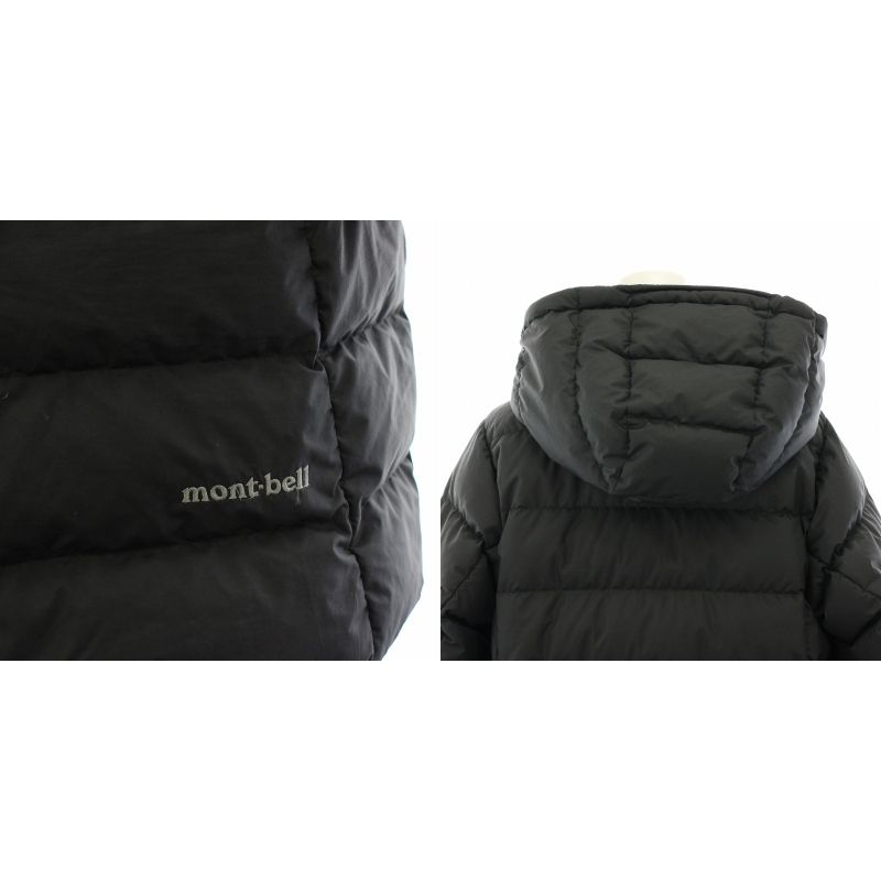 モンベル トラベルダウンロングコート フード 黒ブラック XL 1101550 コート トラベルダウンロングコート 1101550 DKSP | スポーツ用品なら