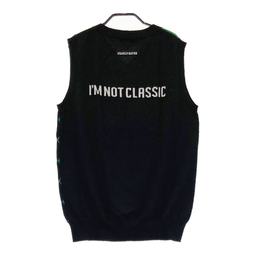 サイズ：5 PEARLY GATES パーリーゲイツ ウール ニットベスト