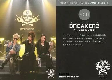★レア★　TEAM BREAKERZ 会報&トレカ　抜けなし 中古】コレクションカード(男性) F-011 ： BREAKERZ/DAIGO