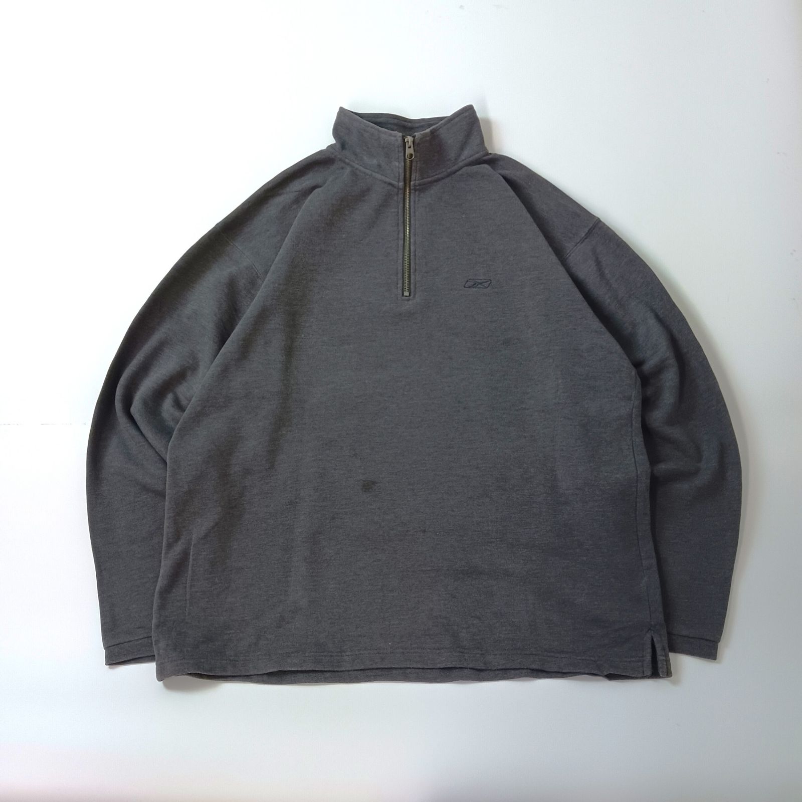 最終値下げ SALE】00s Reebok リーボック ハーフジッププルオーバー 