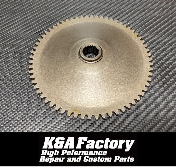 横綱部品 横綱ハイスピードプーリー＆KN企画 強化VベルトSET