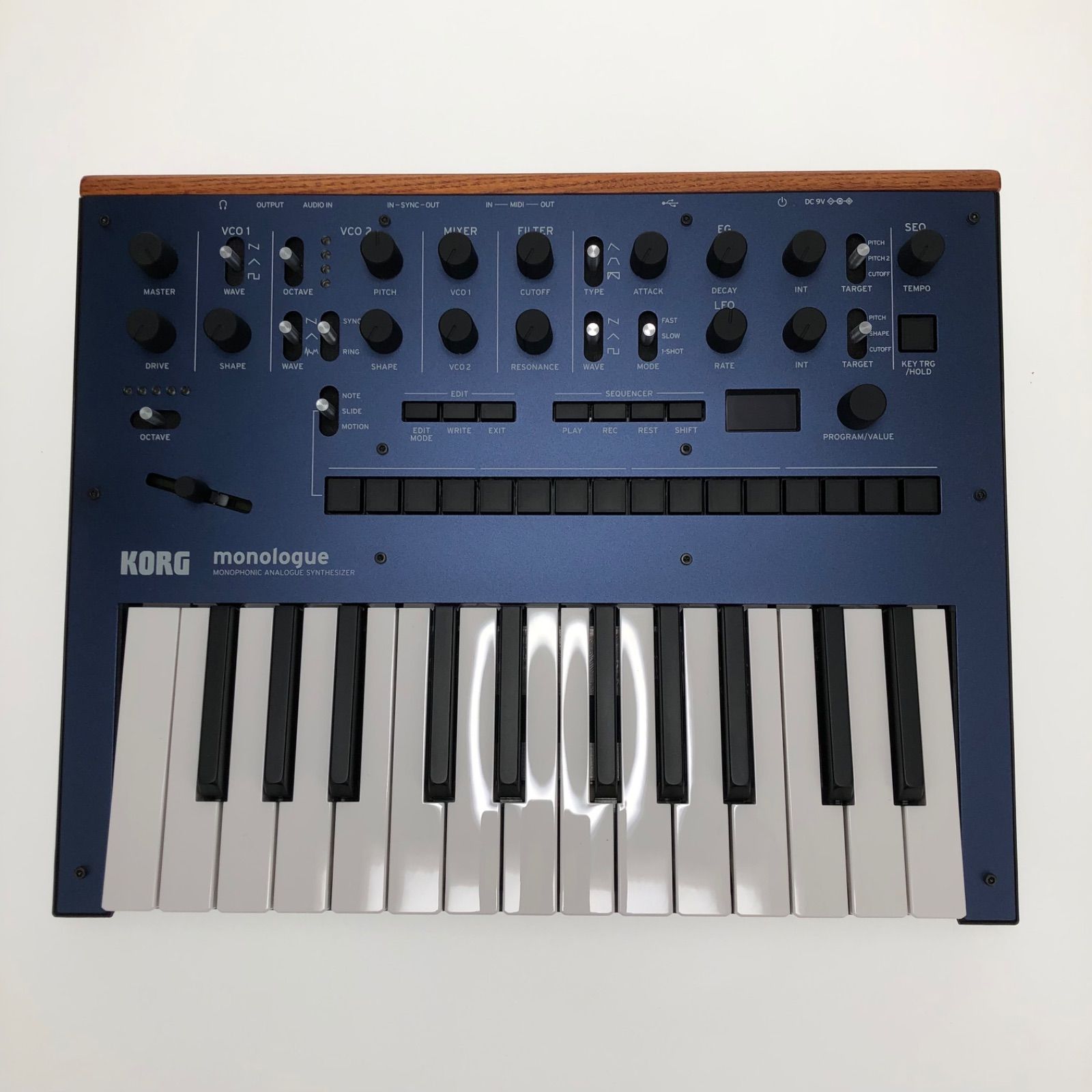 KORG monologue BL ダークブルー 25鍵 アナログシンセ