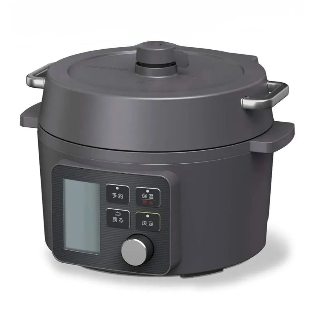 電気圧力鍋 2.2L ブラック KPC-MA2-B アイリスオーヤマ 65種類自動メニュー搭載 展示 圧力鍋 調理器具