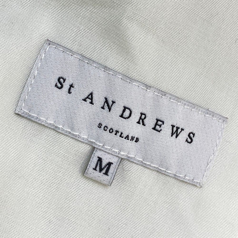 サイズ：M ST ANDREWS セントアンドリュース  ストレッチパンツ チェック柄 グレー系 [240101439443] ゴルフウェア レディース ストスト サイズ：M ST ANDREWS セントアンドリュース ストレッチパンツ