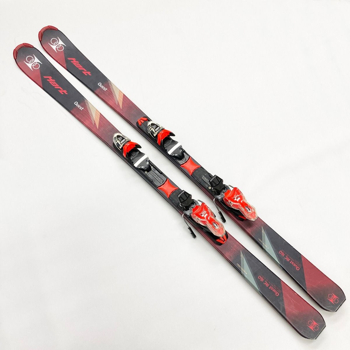〇〇HART ハート Quest RC スキー板 160cm ブラック x レッド - メルカリ