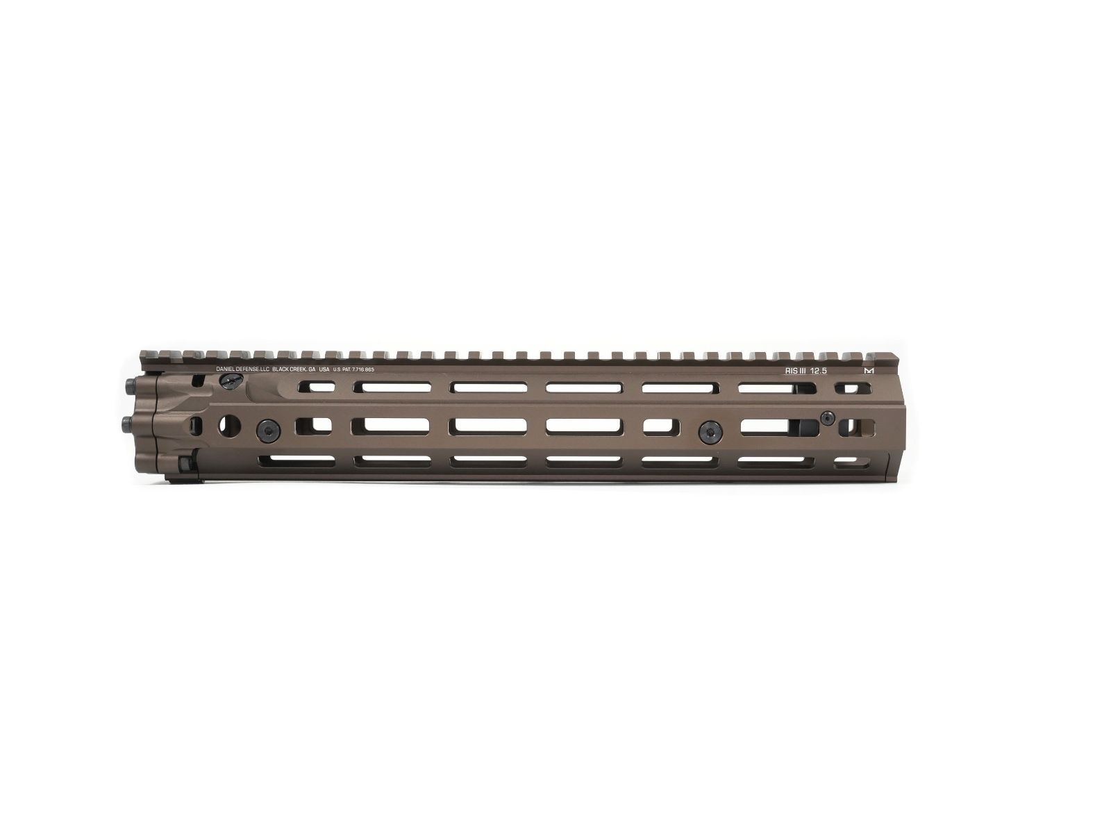 DANIEL DEFENSEタイプ MK18 RISIII Rail Interface System3 M-LOK ハンドガード FDE 12.5インチ