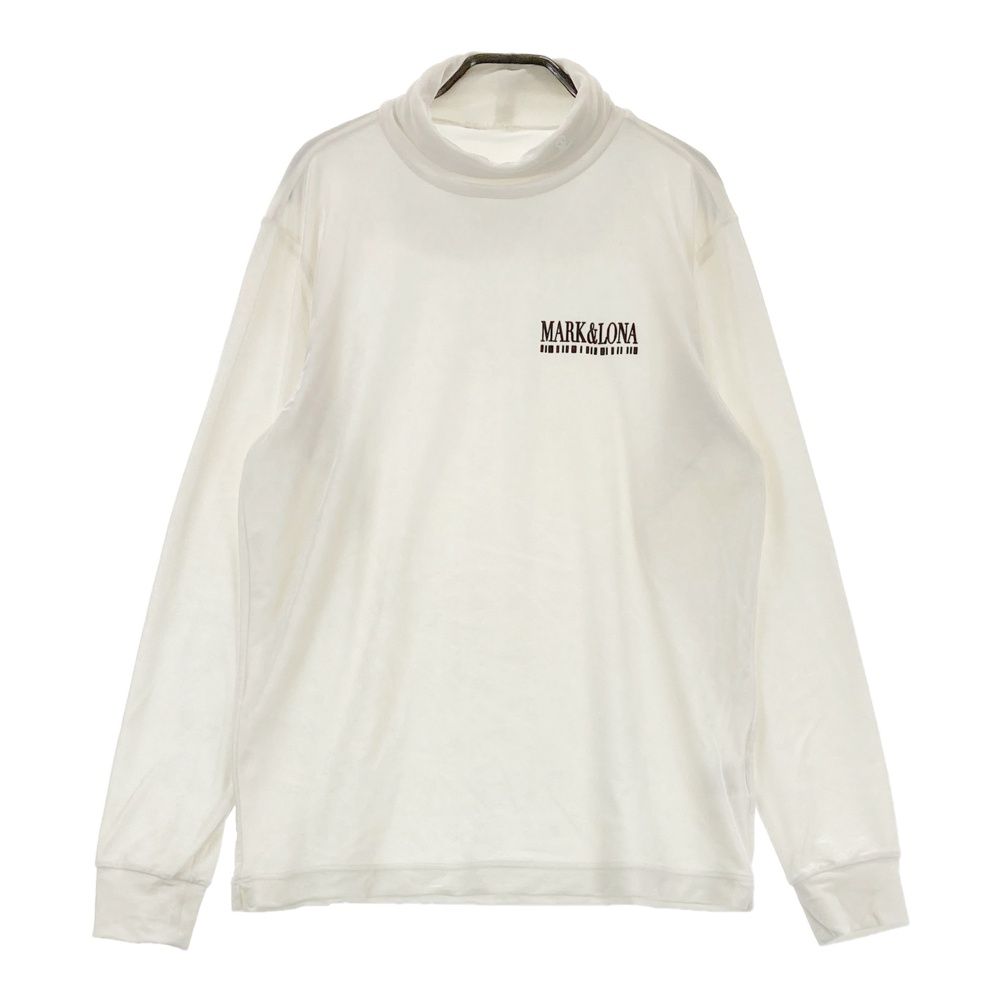 【新品】MARK&LONA マークアンドロナ　タートルネック　ベロア　長袖シャツ サイズ：48 MARK&LONA マークアンドロナ タートルネック長袖Tシャツ