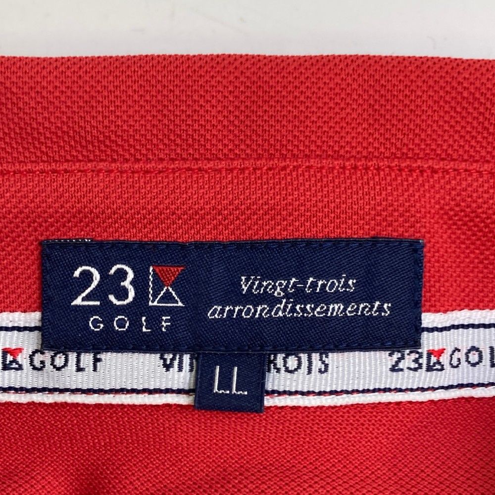楽天市場】23区GOLF ニジュウサンクゴルフ 半袖ポロシャツ 総柄