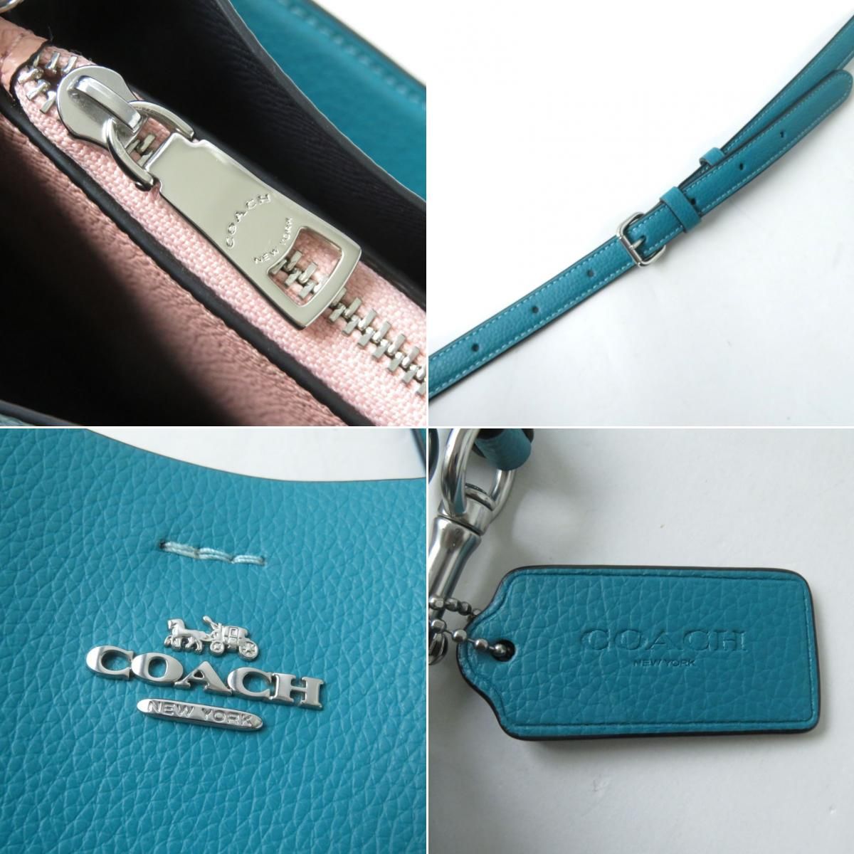 極美品☆COACH コーチ CA177 モリ― バケットバッグ 22 2way レザー