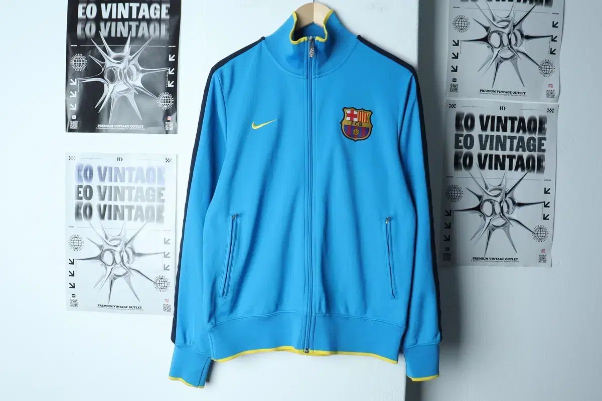 L-XL) NIKE ジップアップ ジャージ トラックジャージ サッカー