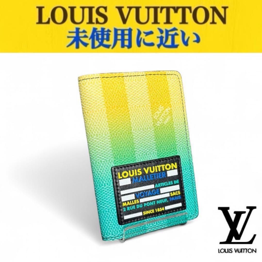 ルイヴィトン ダミエ ストライプ オーガナイザー ドゥ ポッシュ M81320