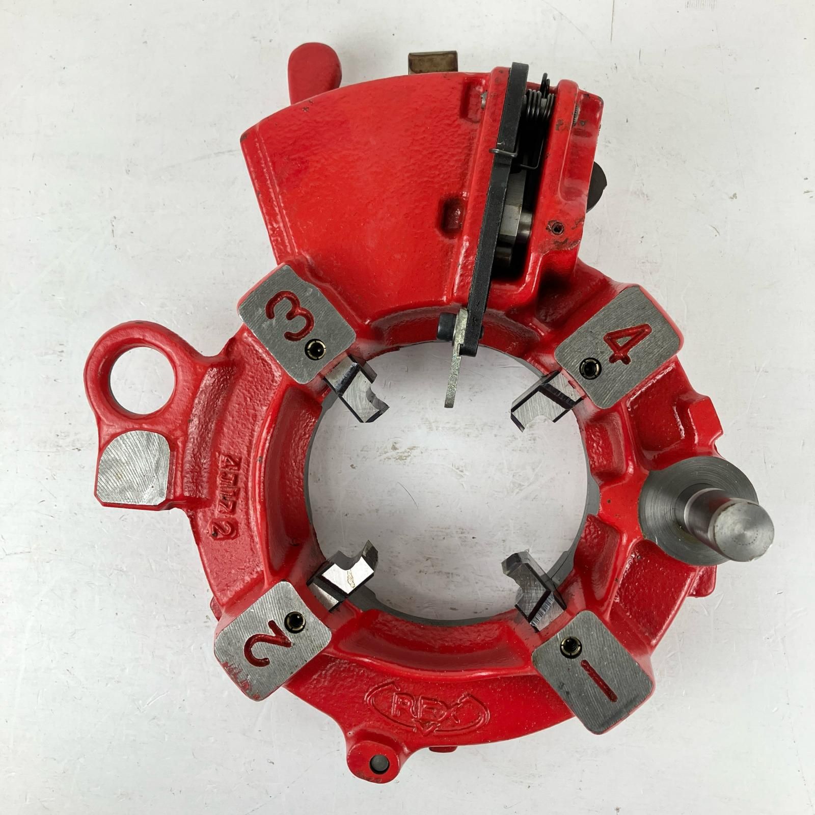 ЗЗREX レッキス 自動切上ダイヘッド AD65-80A 2 1|2-3 チェーザ付 長期 29A030 レッド