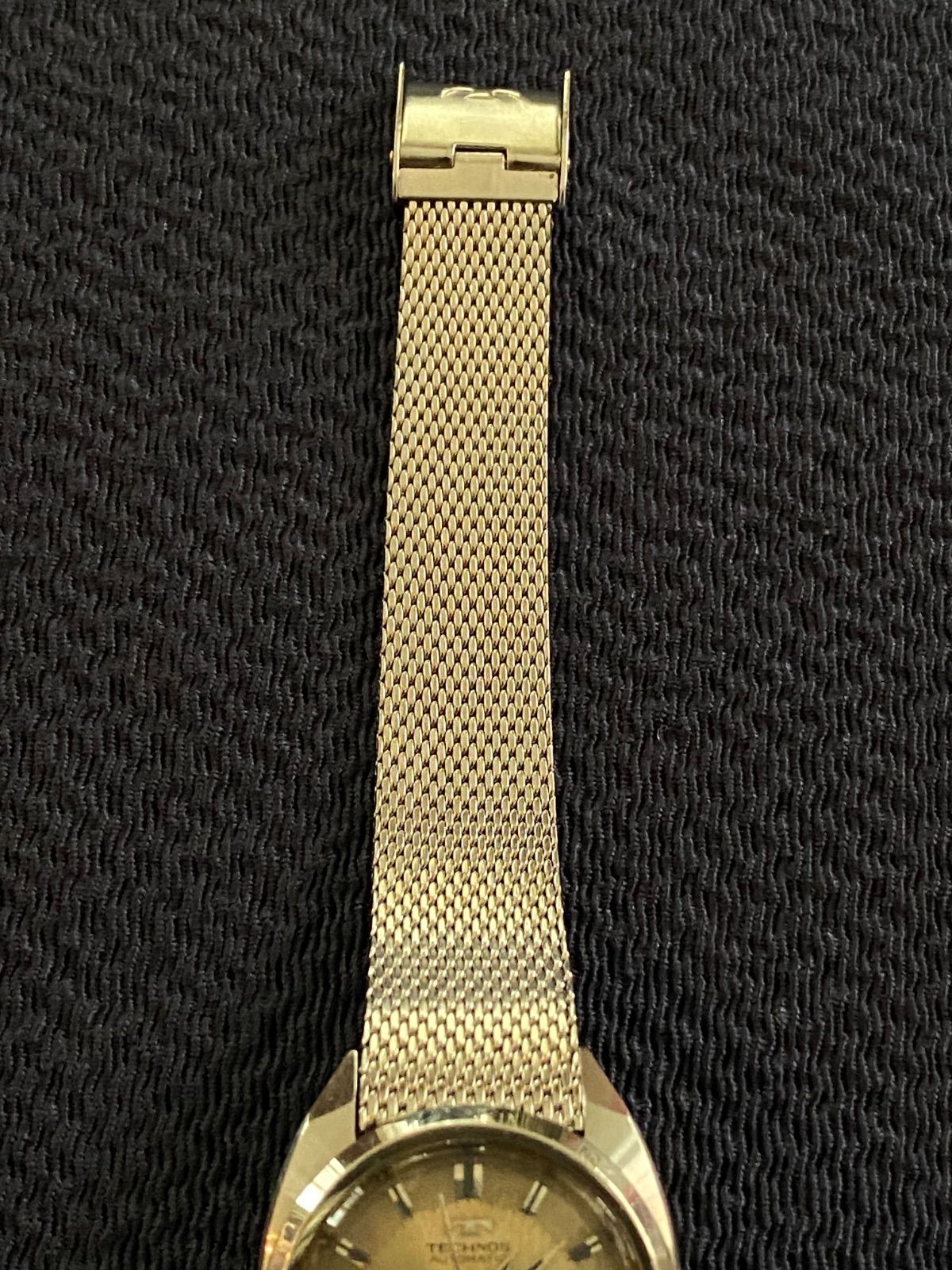 時計】【稼働品】TECHNOS AUTOMATIC SKY LADY テクノス スカイレディ 