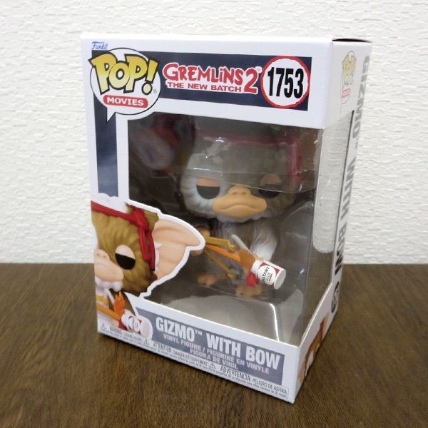 POP! MOVIES VINYL FIGURE GREMLINS 2 GIZMO with BOW 【FUNKO