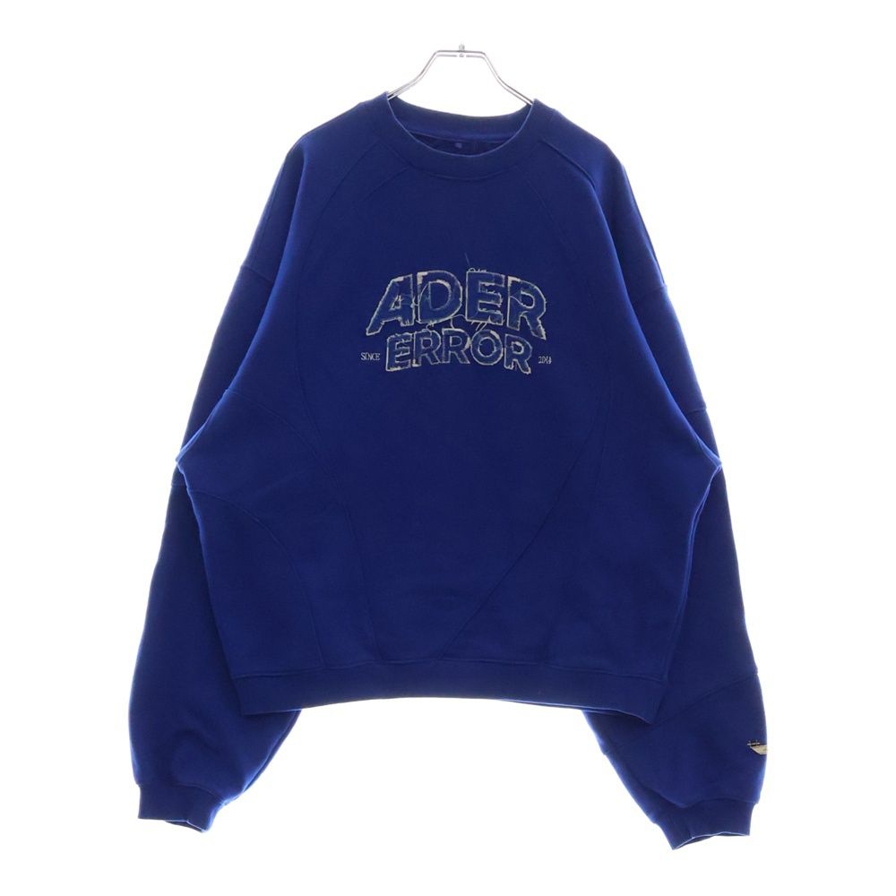 【楽天ランキング1位】 ERROR ADER (アーダーエラー) ロゴ刺繍 SWEATSHIRTS LOGO 23AW トップス