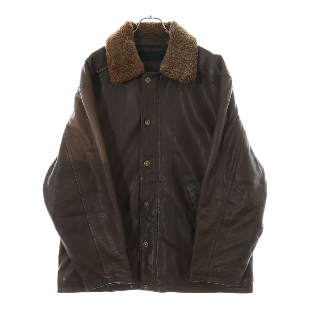 【美品】Timberland ブラウン レザージャケット サイズXL 010c3c56f095370bf49c794448d450