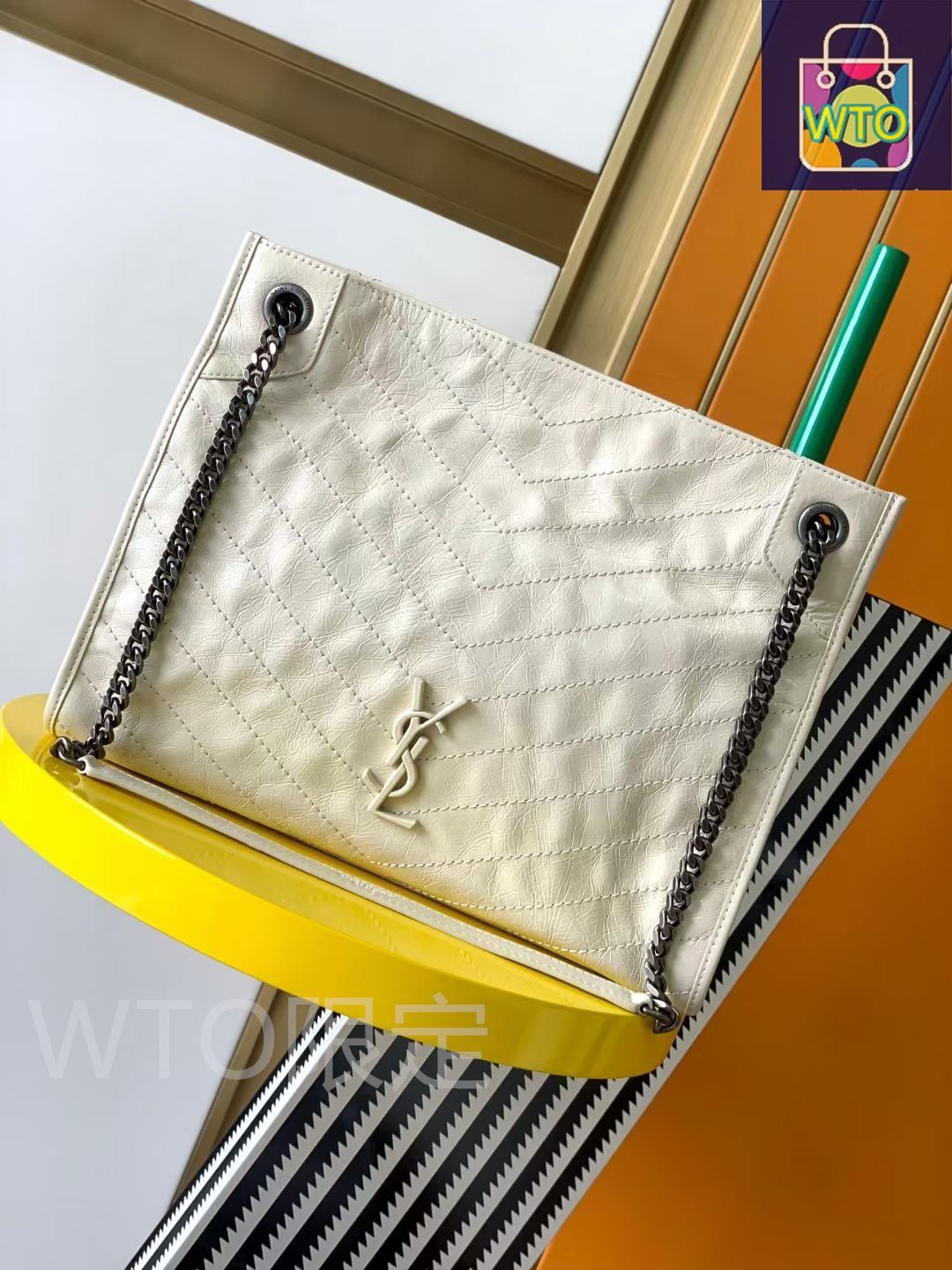 Saint Laurent 803359Y15268031 関税送料込 サンローラン スモール サッチェル（スムースレザー） | Saint