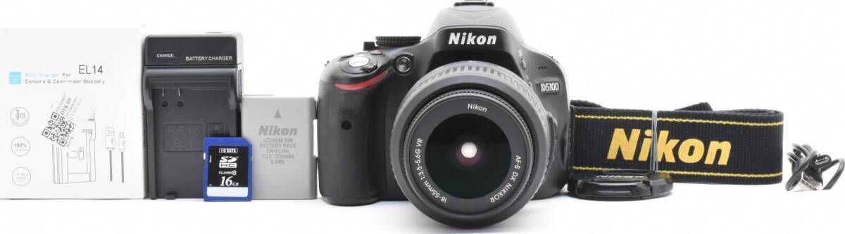 G25[6808C] ニコン Nikon D5100 ボディ 【ショット数 13,998回】