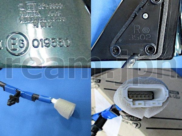 新品 トヨタ純正 80 ランドクルーザー サイドミラー ドアミラー 右