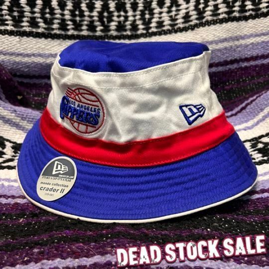 当時物　希少　new era ロサンゼルス・クリッパーズ クレイジーパターン 当時物 new era ロサンゼルス・クリッパーズ クレイジーパターン