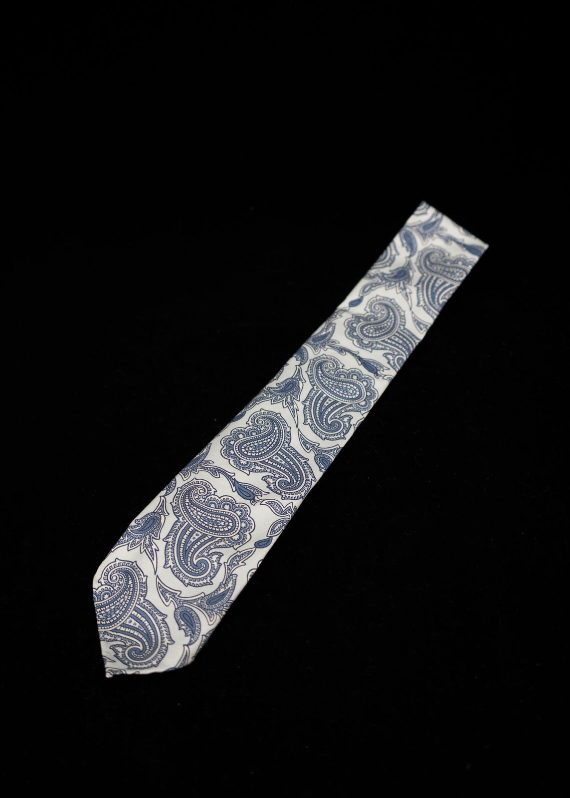 TIEYOURTIE セッテピエゲペイズリーシルクタイ ネクタイ 中古