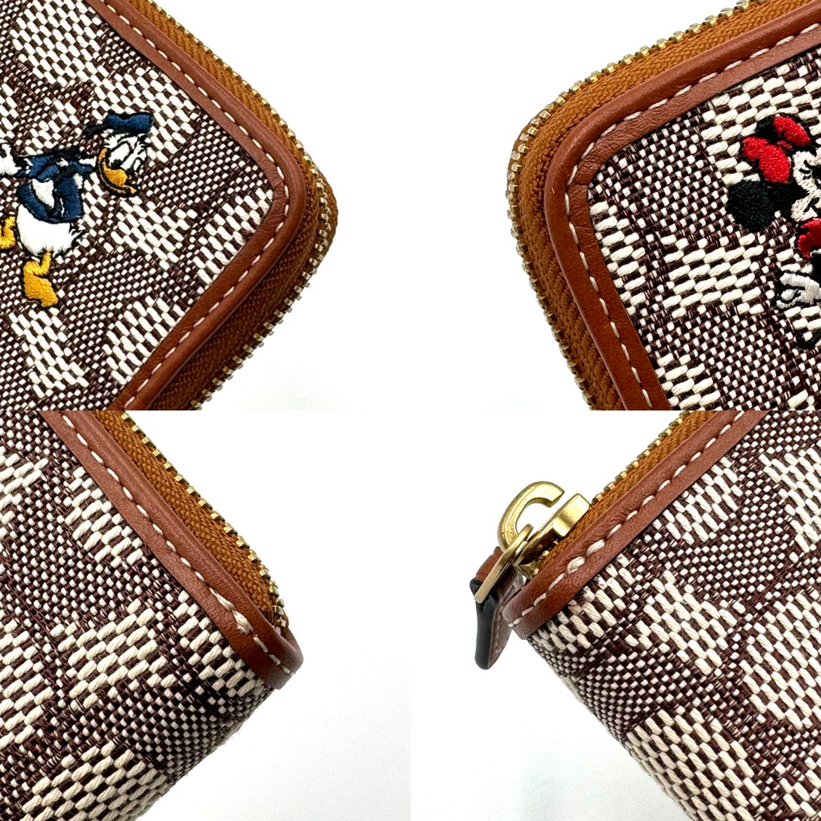 🟤COACH🟤 ディズニー50周年記念 長財布 - メルカリ