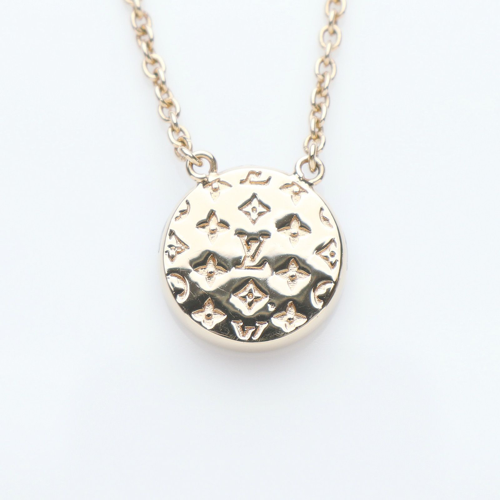 ルイ ヴィトン LOUIS VUITTON ネックレス コリエ L to V