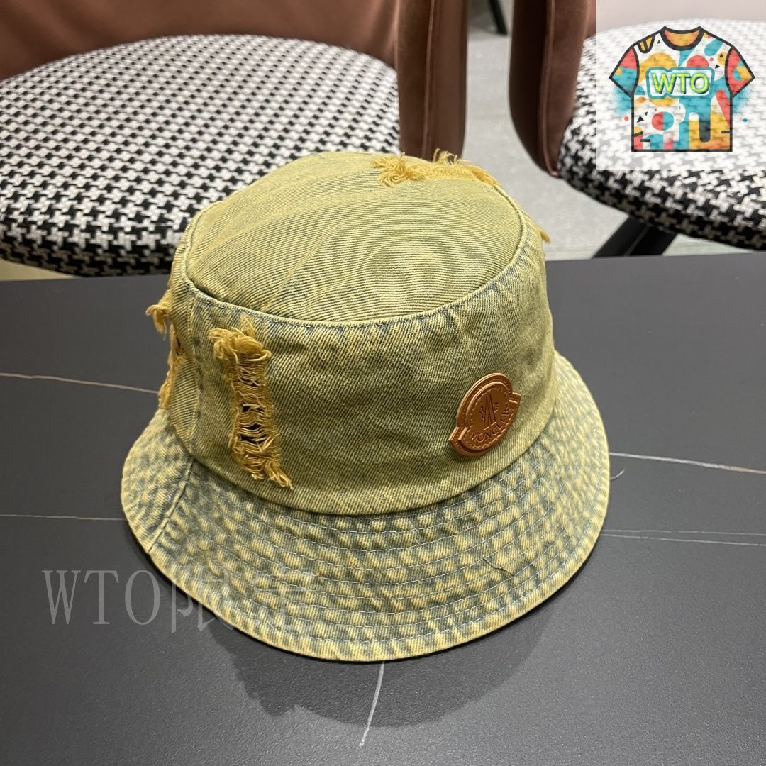 MONCLER2023/24秋冬新作レディース ツイード素材 バケットハット MONCLER (モンクレール) ツイード バケットハット レディース