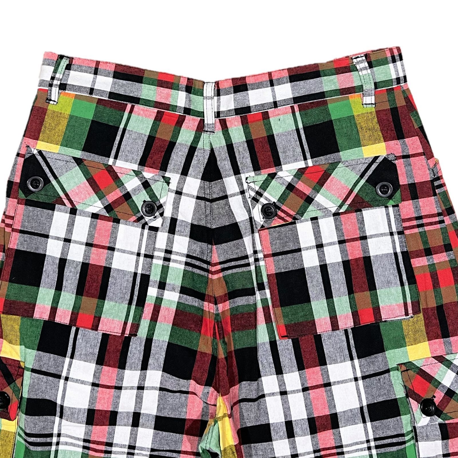 幸　未使用に近い　チェック柄ハーフパンツ　fig london fig London（フィグロンドン）の「△Alice check short PT