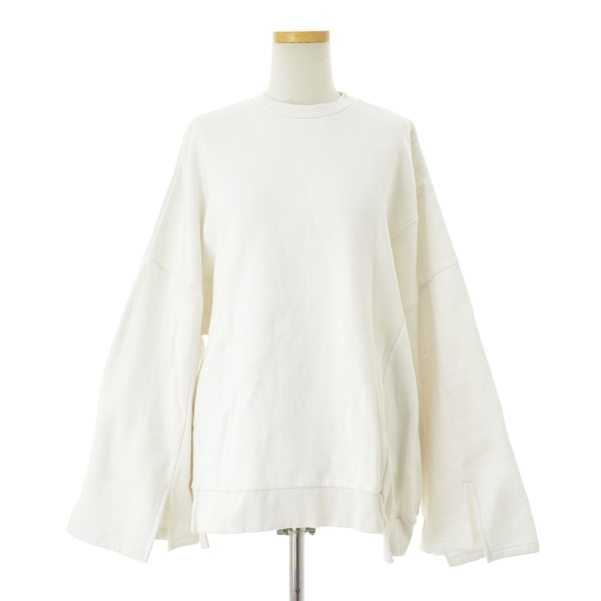 nagonstans】round-hem pullover 長袖スウェット