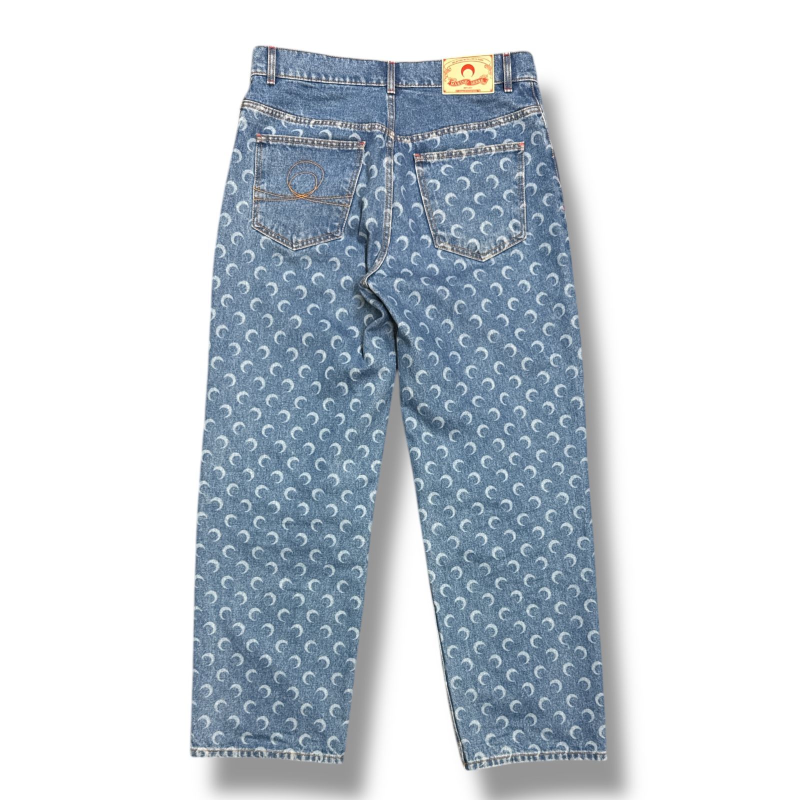 MARINE SERRE Moon Laser ジーンズ ムーンレーザー デニムパンツ