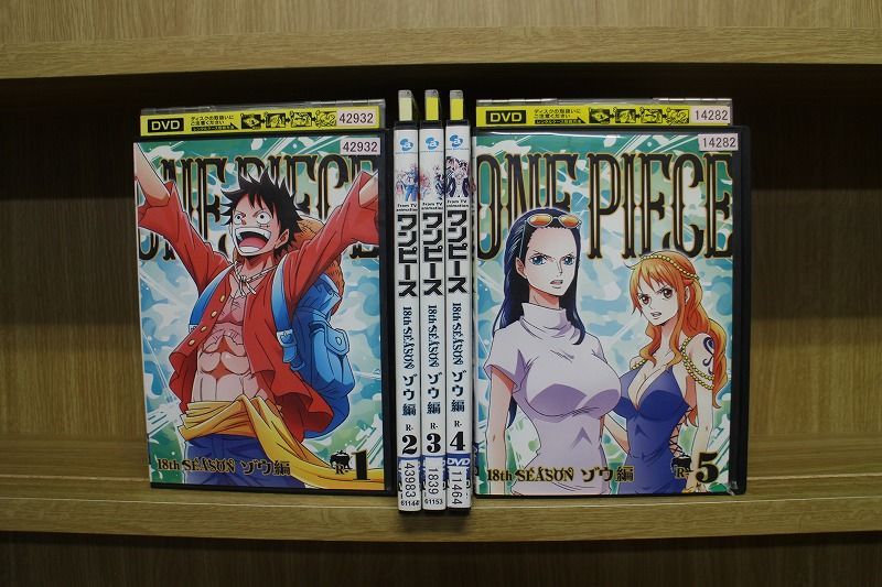 Blu-ray ONE PIECE 18th SEASON ゾウ編 全8巻セット ONE PIECE