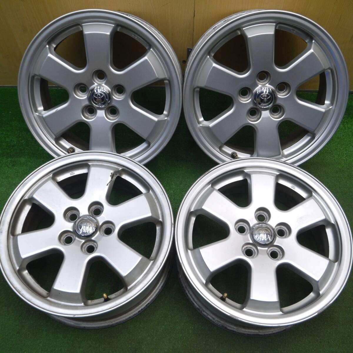 4本価格 トヨタ 20系 プリウス 純正 ホイール 15インチ 15×6JJ PCD100|5H 5012201Hホ