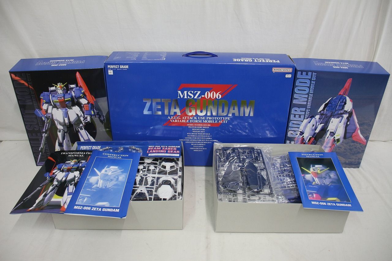 PG 機動戦士Zガンダム MSZ-006 ゼータガンダム パーフェクトグレード プラモデル