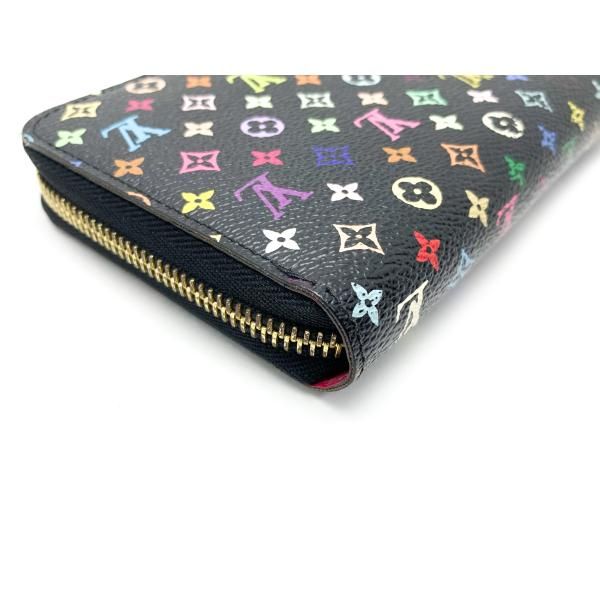 LOUIS VUITTON ルイヴィトン マルチカラー ノワール ジッピー  