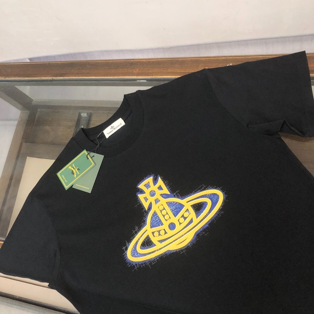 22新作★vivienne westwood★プラネット 半袖Tシャツ/男女兼用 org.jpg