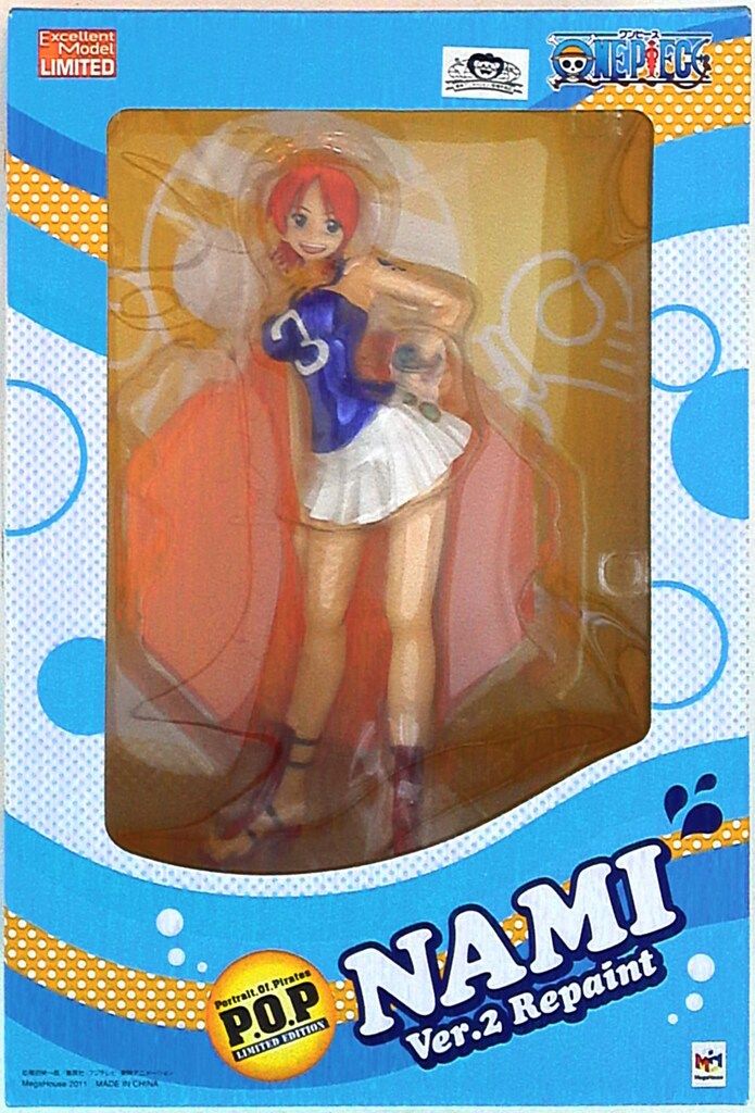 メガハウス POPリミテッドエディション ワンピース ナミver2リペイントver(メタリック)