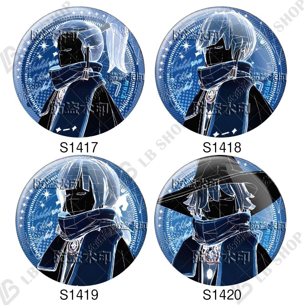 Sky星を紡ぐ子どもたち 缶バッジ バッジ 1個 58mm 31種類 構築線