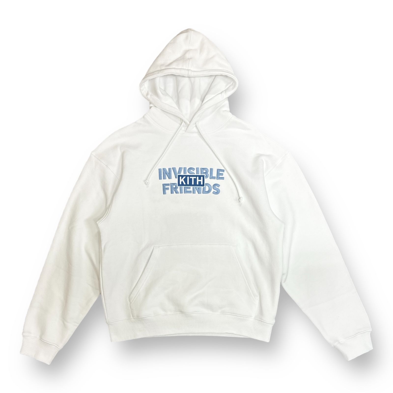 ☆ KITH x INVISIBLE FRIENDS hoodie コラボパーカー ☆ 美品 KITH for Invisible Friends Hoodie コラボ インビジブル