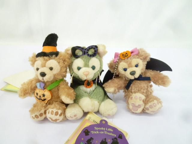 ダッフィー　シェリーメイ　ジェラトーニ　ハロウィン　ぬいぐるみストラップ　まとめ 優良品 ディズニー ダッフィー シェリーメイ ジェラトーニ