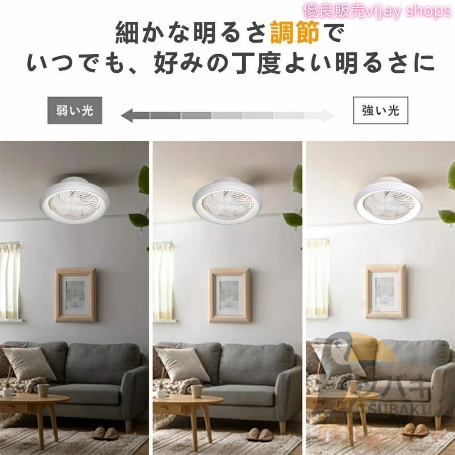 ファン付きライト