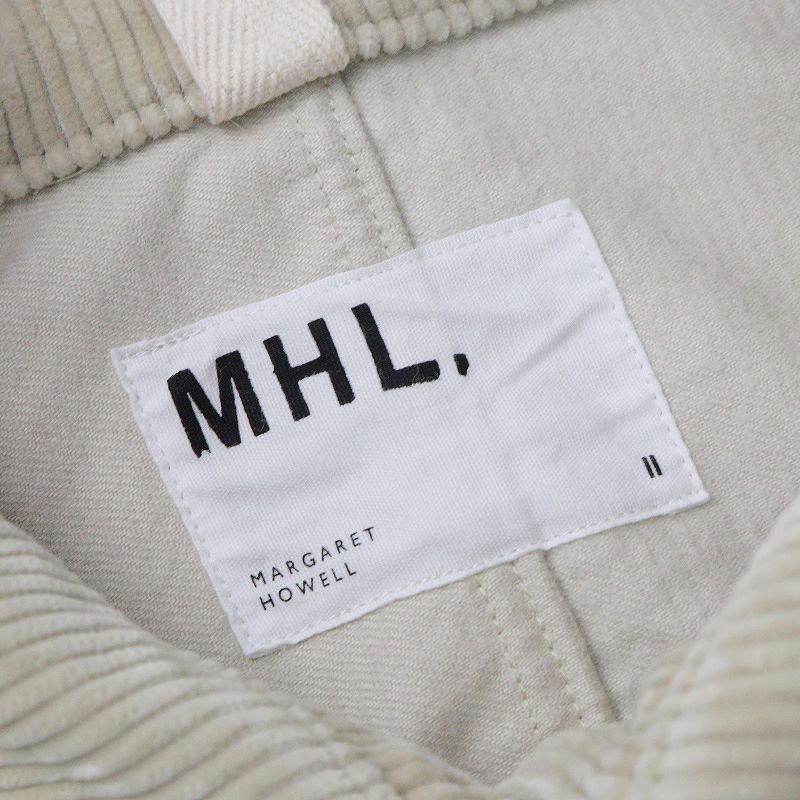 2022AW エムエイチエル マーガレットハウエル MHL HEAVY CORDUROY 