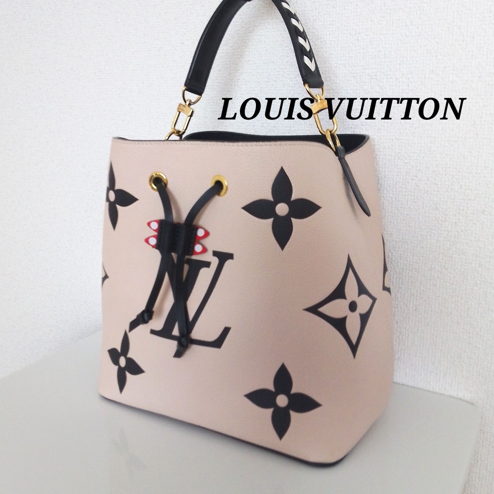 LOUISVUITTON ネオノエ モノグラム アンプラント ハンドバッグ