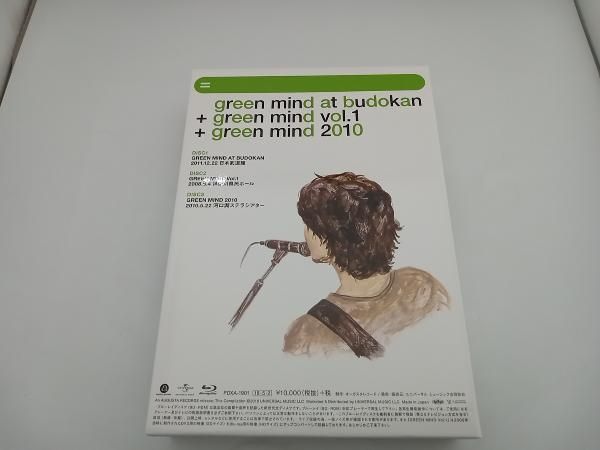 【完全受注生産盤】秦基博 green mind DVD 3枚組 秦基博 green mind at budokan ＋α 完全受注生産品